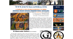 Desktop Screenshot of esenciagaitera.com