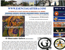 Tablet Screenshot of esenciagaitera.com